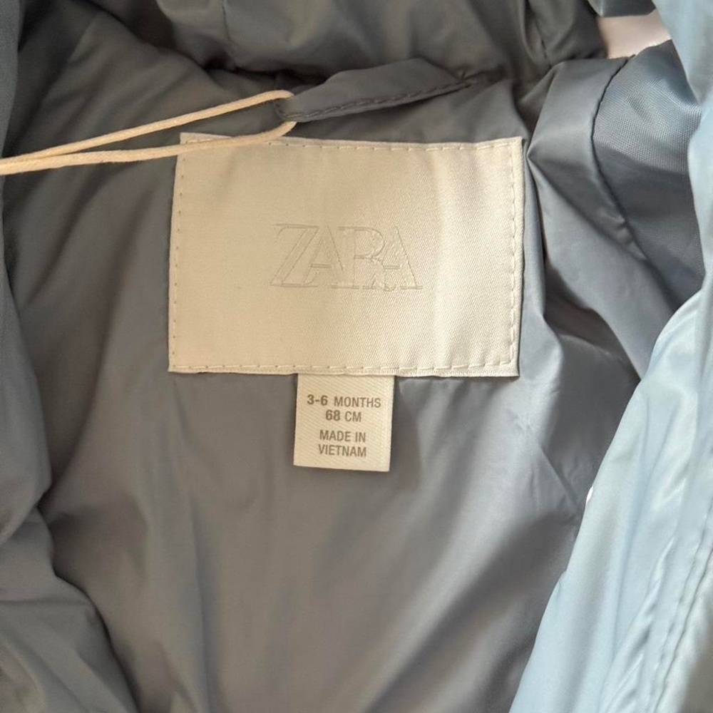 ZARA baby puffer jumpsuit - Picture 4 of 6